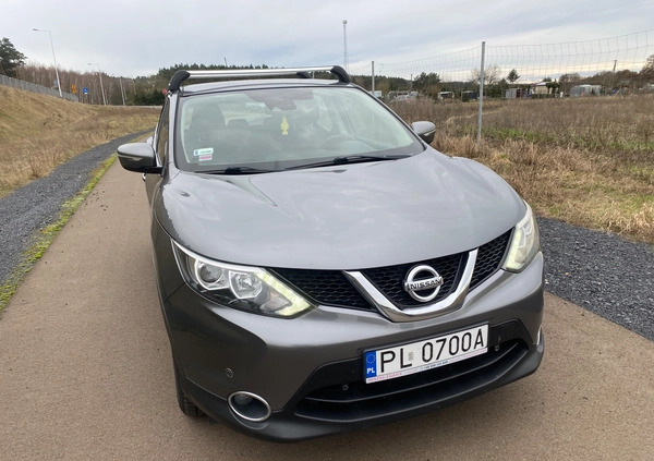 Nissan Qashqai cena 39990 przebieg: 214600, rok produkcji 2014 z Leszno małe 154